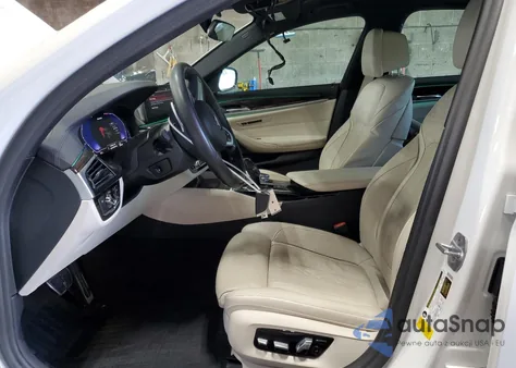 2020 BMW 540 I из США, поврежденный, VIN WBAJS1C05LWW64695